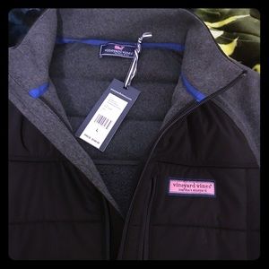 NWT Vineyard Vines Mens Pullover Jacket, Lg
